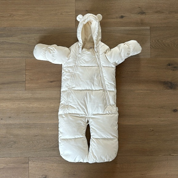 White Winter Puffer for Babies - Picture 1 of 6